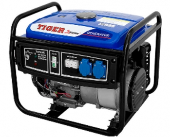Бытовой бензогенератор Tiger TG3700E купить для дома, гаража. Фото и характеристики бензинового генератора Tiger TG3700E. Продажа бензогенераторов Tiger TG3700E в Украине с гарантией.
