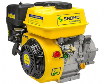 Двигатель бензиновый Sadko GE 200R PRO с понижающим редуктором