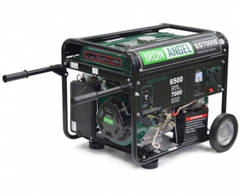 Бензогенератор Iron Angel EG 7000E - характеристики, описание, фото