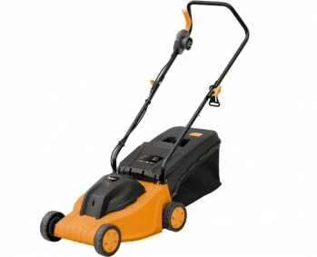 немецкая электрическая газонокосилка IKRA Mogatec ELM 1434