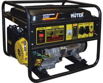 Немецкий бензогенератор Huter DY6500L купить в Украине