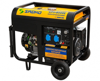 Бензогенератор Sadko GPS-8500E