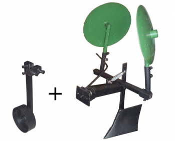 Картофелесажалка оборотная КП-1 с опорным колесом