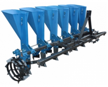 Сажалка чеснока шестирядная для минитрактора