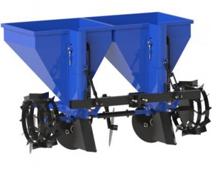 картофелесажалка 2-х рядная для минитрактора