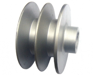 Шкив ремня ведущий 2-х ручейковый под коленвал Ø19 мм