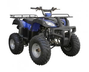 Квадроцикл Spark SP150-4 (цвет черный, синий)