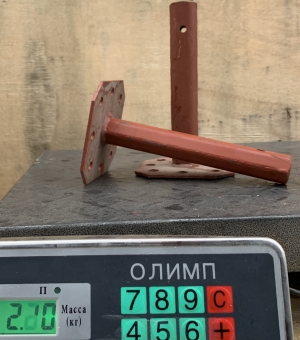 Полуось 23(24)/220мм (длинная,фланец-ЖигульМотоблок) сварная