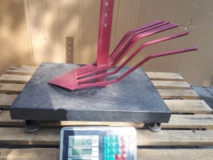 Картофелекопатель к мотоблоку(прут 12мм)НОВЫЙ ОБРАЗЕЦ