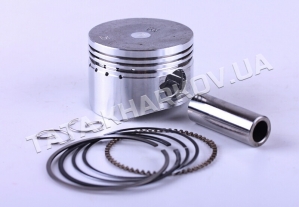 Поршневой комплект 52,0 mm STD - 125CC для двигателя мопедов Альфа, Мустанг
