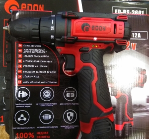 Аккумуляторный шуруповерт  EDON AD-12A