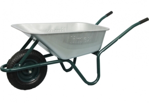 Тачка одноколесная Limex 90/160 зеленая