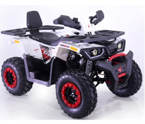 Квадроцикл BRAVES 200 LUX Forte бело-красный