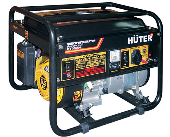 Бензогенератор Huter DY3000L