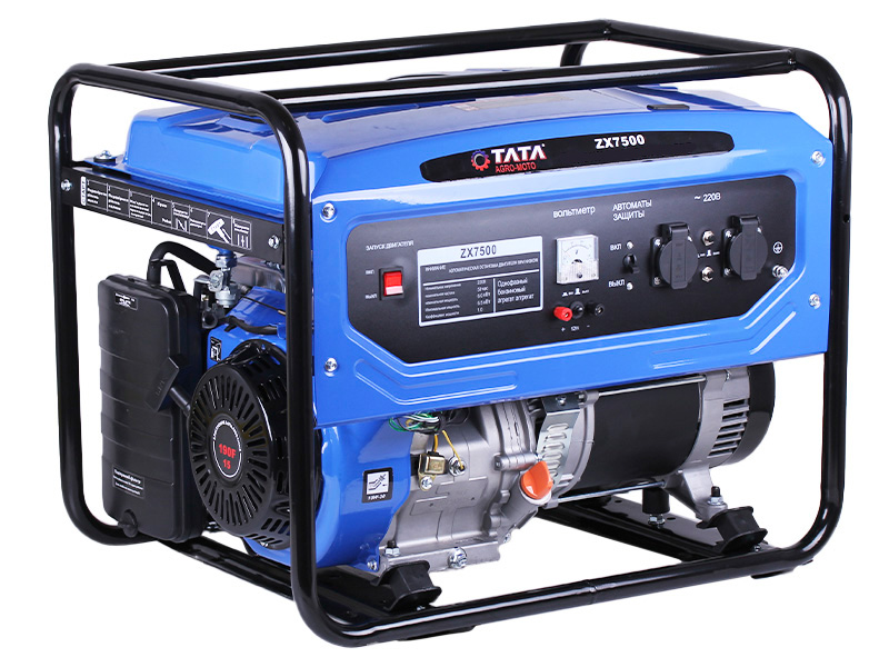 Генератор газ-бензин ZX7500 6.0/6.5KW TT AGRO MOTO