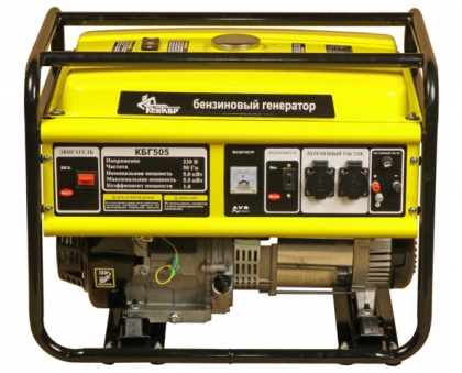 Бензиновый генератор Кентавр КБГ 505