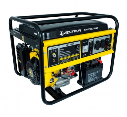 Синхронный бензогенератор Кентавр КБГ 505Э