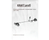 Инструкция мотокосы Kraft Profi GSK-3350