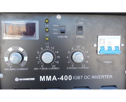 Цена на трёхфазный сварочный аппарат WMaster MMA 400