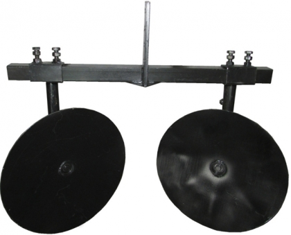 Окучник дисковый регулируемый Ø360 мм на двойной сцепке (Полтава)