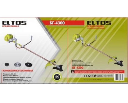 Характеристики Eltos БГ-4300 Профессионал