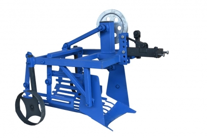 Картофелекопатель механизированный к мотоблоку КМ-2 привод слева