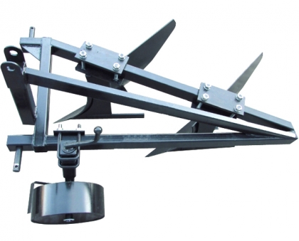 двухкорпусный плуг для минитрактора трёхточечное крепление