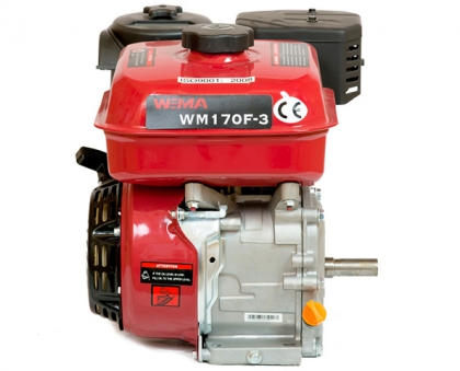 Двигатель Weima WM170F-3 (понижающий редуктор, шпонка)