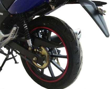задний барабанный тормоз - мотоцикл Spark SP150R-23