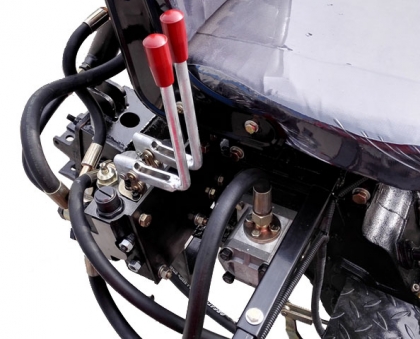 3-х режимная двухвекторная гидравлика - мототрактор Forte T-151EL-HT LUX