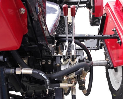 усиленная задняя ось - мототрактор Forte T-151EL-HT LUX