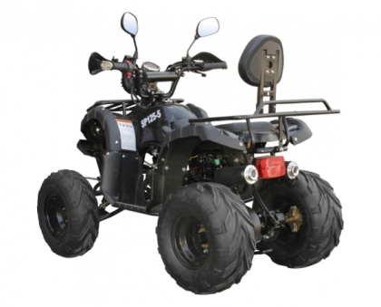 Квадроцикл SP125-5 (цвет чёрный, синий)