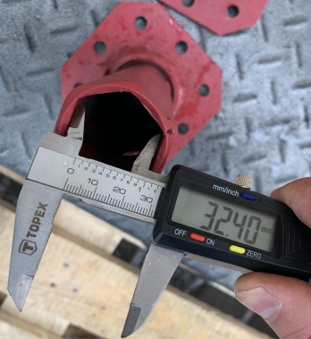 Ступица  дифференциальная 32/230мм(на 2х подшипниках)Жигуль/мотоблок СВАРНАЯ(Подшипники СХ,Польша)