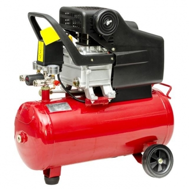 Компрессор 24 л, 1.5 кВт, 206 л/мин. INTERTOOL PT-0009