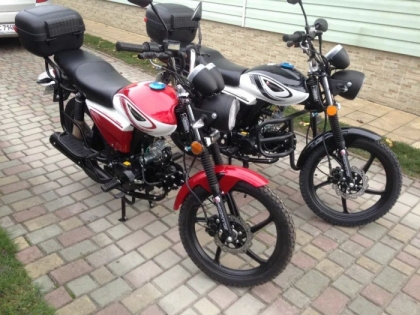 Мотоцикл Forte ALFA NEW FT125-K9A (красный)
