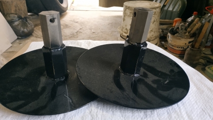 Диск защитный к культиваторам для защиты растений