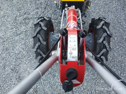 Мотоблок Мотор Сич МБ-6ДЕ управление коробкой