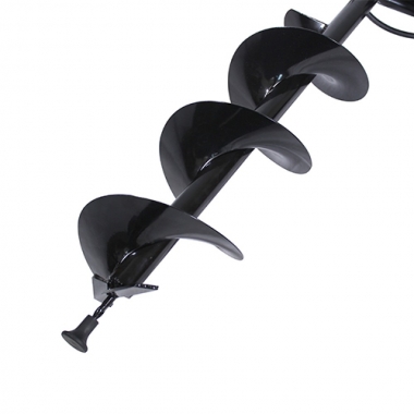 Шнек для мотобура 200мм из высокопрочной стали