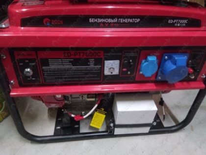 Генератор бензиновый EDON PT-7000C для производства