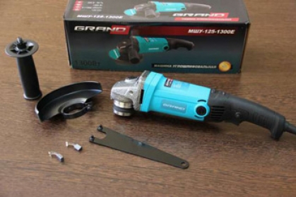 Болгарка Grand МШУ-125-1300Е купить для СТО