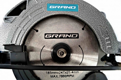 Пила дисковая Grand ПД-185-2150 с диском