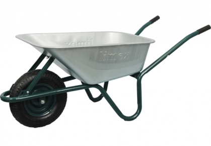 Тачка одноколесная Limex 90/160 зеленая