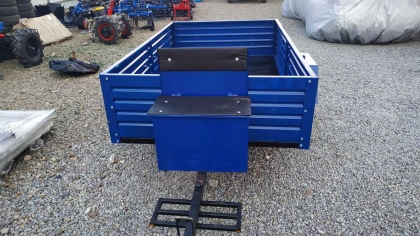  Прицеп усиленный Буковинка(для мотоблоков, откидной кузов) с сиденьем