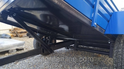 Прицеп усиленный Буковинка (для мотоблоков, откидной кузов)