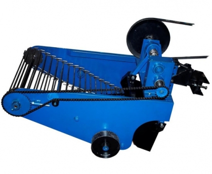 Картофелекопатель вибрационный транспортерный под мототрактор с гидравликой