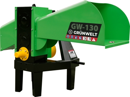 Измельчитель веток grunwelt gw-130/6 без предоплат