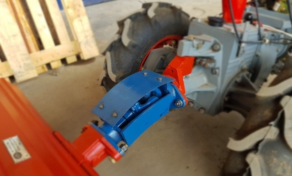 Переходник усиленный для фрезы Мотор Сич MODERN в работе