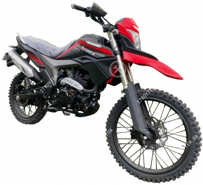Мотоцикл Forte FT300GY-C5D красный