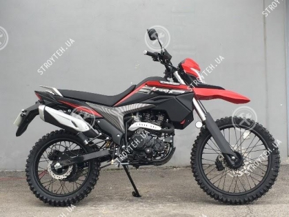 Мотоцикл Forte FT300GY-C5D красный для бездорожья
