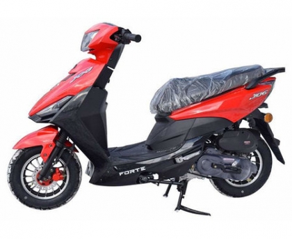 Скутер FORTE NEW JOG 80CC красный